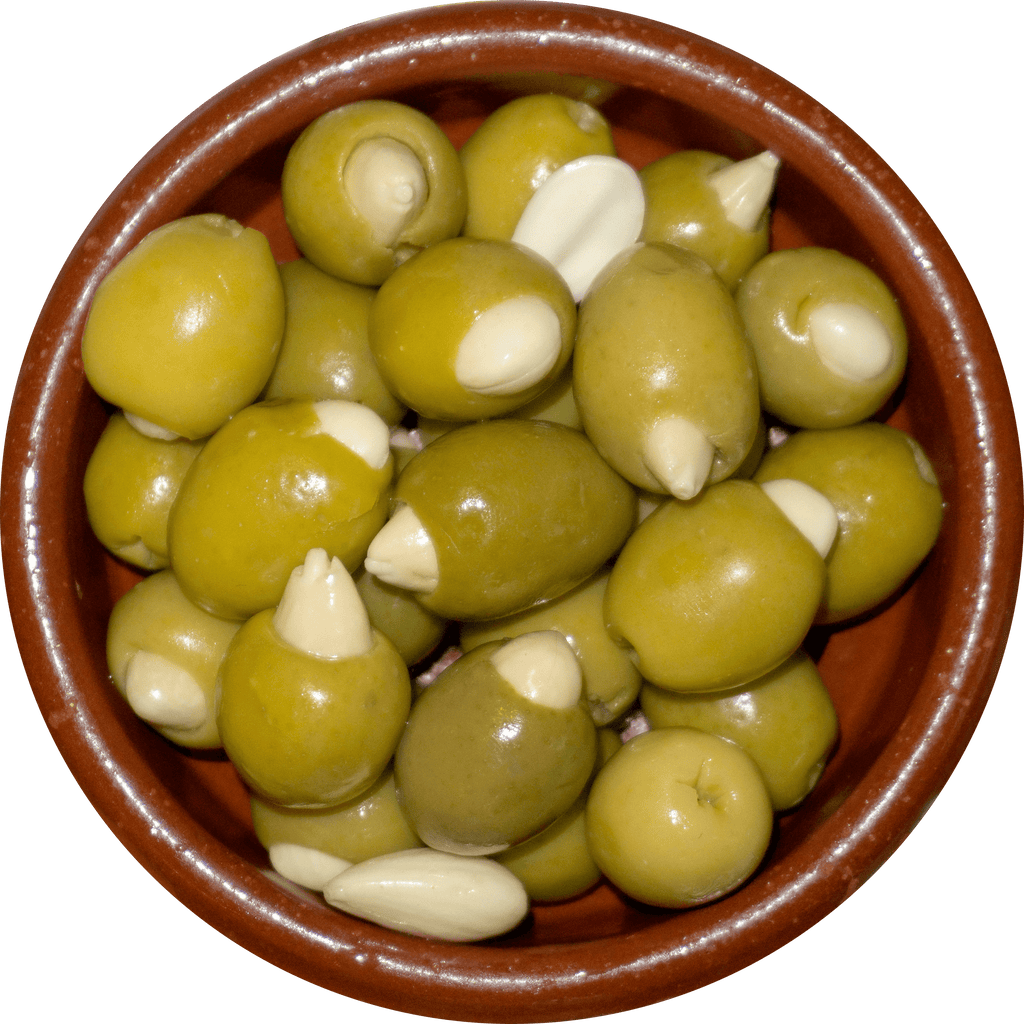 Almond Stuffed Olives - Olives and more London
